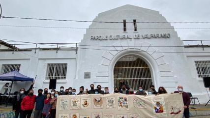 Imagen de Parque Cultural de Valparaíso cuenta con placa que lo identifica como Sitio de Memoria