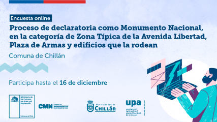 Imagen de Encuesta Declaratoria de la Zona Típica Avenida Libertad, Plaza de Armas y edificios que la rodean  Chillán