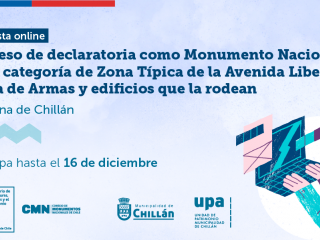 Imagen de Encuesta Declaratoria de la Zona Típica Avenida Libertad, Plaza de Armas y edificios que la rodean  Chillán