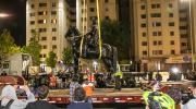 Imagen de Culmina con éxito el retiro temporal del monumento al General Baquedano para su restauración