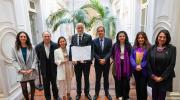 Imagen de Ministra de las Culturas, las Artes y el Patrimonio y ministro Secretario General de la Presidencia promulgan ley que fortalece la publicidad de las sesiones del Consejo de Monumentos Nacionales