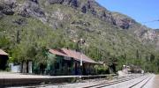 Imagen del monumento Estación de ferrocarriles de río Blanco del ferrocarril Trasandino