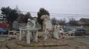 Imagen del monumento Al Pueblo Migrante Chilote