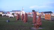 Imagen del monumento Selknam