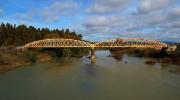Imagen del monumento Puente ferroviario de Perquilauquén