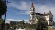 Imagen del monumento Sector que indica de la ciudad de Puerto Varas