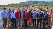Imagen de Ministra de las Culturas encabeza reapertura al uso peatonal del Puente Confluencia en Ñuble