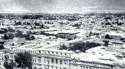 Imagen de Desde el Cerro Santa Lucia entre 1930 y 2012 