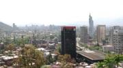 Imagen de Desde el Cerro Santa Lucia hacia el oriente entre 1865 y 2007